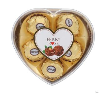 FERRY ROSE Hearts Chocoate - 67g