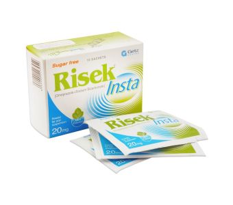 GETZ PHARMA Risek Insta Sugar-Free Sachet, 20mg 10-Pack
