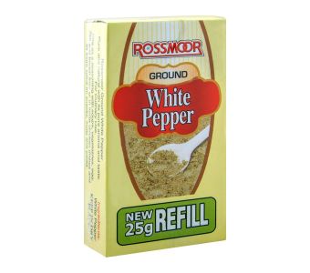 ROSSMOOR Ground White Pepper 25g