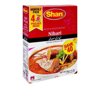 Shan Nihari  masala 60g * 4+5g
