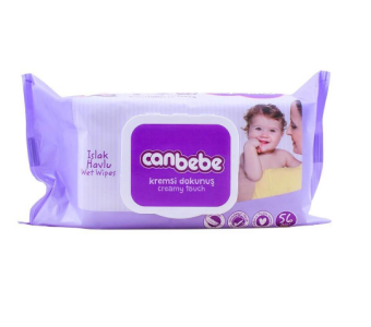 Canbebe Creamy Touch Wet Wipes 56Pcs