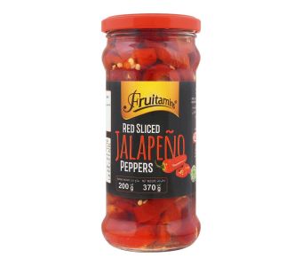 FRUITAMINS Red Sliced Jalapeno Peppers 467 Grams