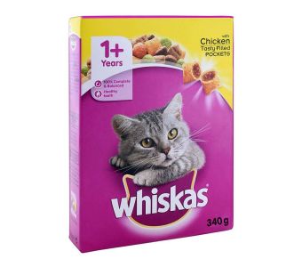 Whiskas Cat Food 340gm With Chicken