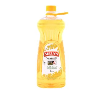 MEZAN-Canola Oil Bottle 3Ltr
