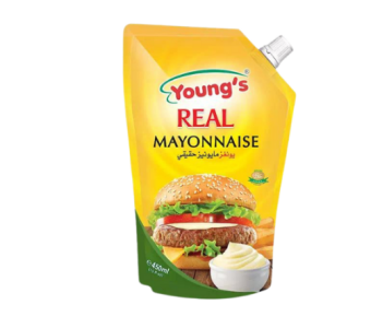 Youngs Real Mayonnaise 450ml