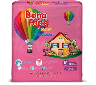 Bona Papa Diapers Magic Jumbo Medium 88S