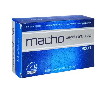 Macho Deodorant Soap For Man Sport 110gm