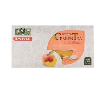 Tapal Peach Green Tea Bags 30Pcs