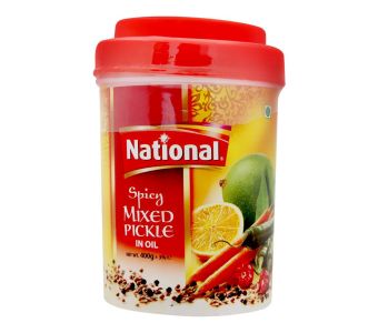 NATIONAL PICKLE SPICY MIXED 400GM