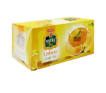 Vital Tea Leaf Bland Green Tea 30s Lemon