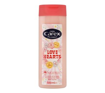 CAREX LOVE HEARTS BATH & SHOWER 500ML