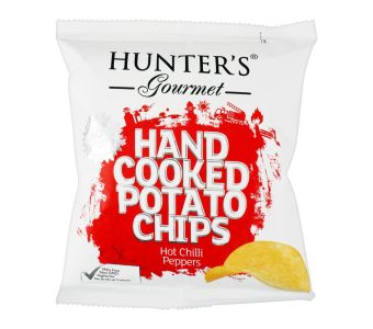 HUNTER'S Gourmet Hot Chilli Pepper Chips 40g
