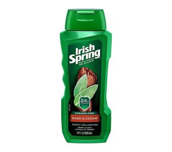 IRISH SPRING BODY WASH SAGE & CEDAR 532ML