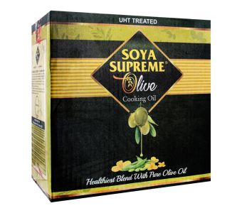 SOYA SUPREME - Olive Cooking Oil 1Ltr x5 Pouch Pack