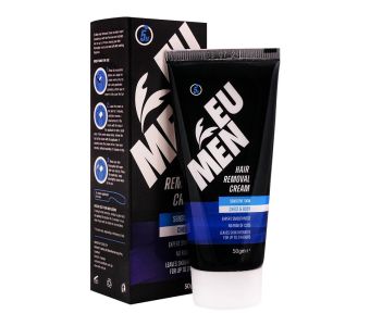 EU Men Hair Removal Cream, Sensitive Skin Chest & Body, 50g