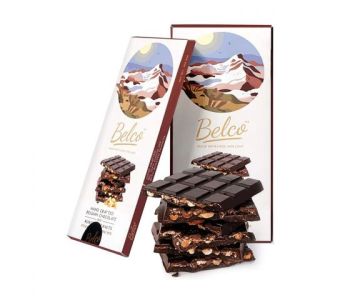 BELCO HAND CRAFTED BELGIAN CHOCOLATE ROASTED PEANUTS 100GM
