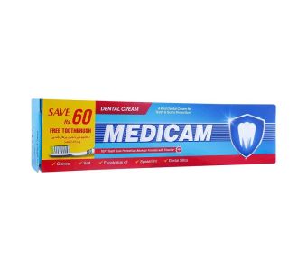 Medicam Tooth Paste 140Gm Regular Brush Pack
