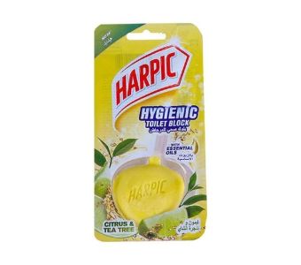 Harpic Hygienic Toilet Block Citrus & Tea Tree