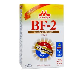 MORINAGA BF-2 Follow-Up Formula, For 6 To 12 Months, Box 300g
