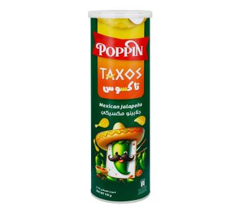 Poppin Taxos Mexican Jalapeno, 110g