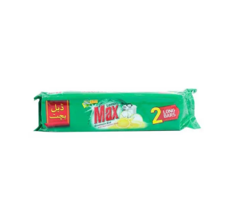 Max Dish Wash Long Bar 2X265Gm 2S Bachat Pack 530Gm.