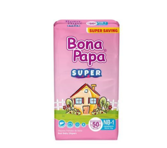 Bona Papa Diapers Super N/B 50Pcs.