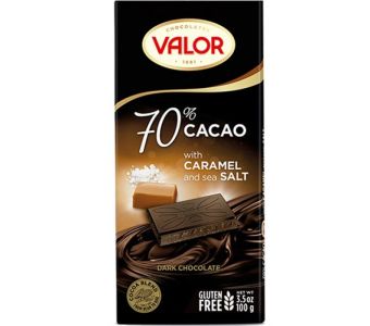Valor 70% Cacao Caramel Salt 100G