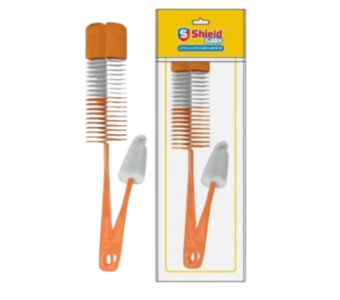 Shield Feeder Cleaning Brush Twin