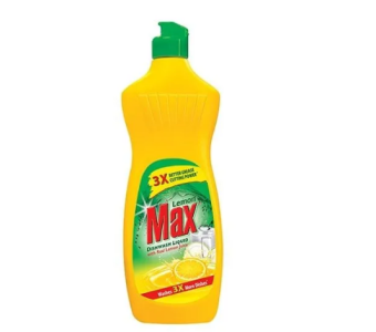 Max Lemon Dish Wash Liquid 475Ml Bottle