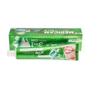 Medicam Tooth Paste 125gm 3 in 1 Green Gel