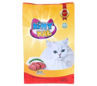 KITTY KAT - Beef Cat Food - 500g