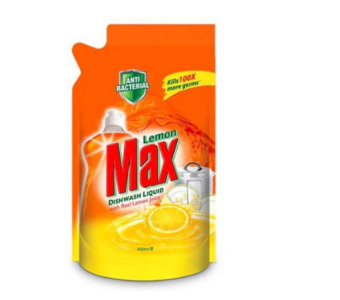 Max Lemon Dish Wash Liq 450Ml Anti Bacterial Pb