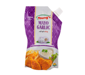Youngs Mayo Garlic 200Ml Pb