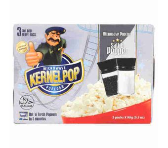 Kernel Salt&Pepper Popcorn 270Gm (M&P23)