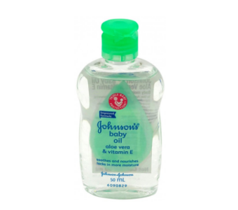 Johnsons Baby Oil 50ml Aloe Vera&Vitamin E