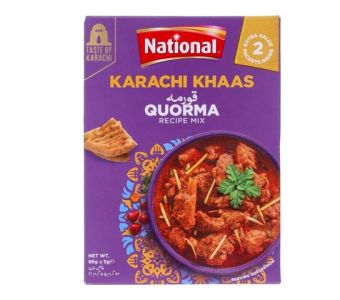 National karachi khaas quorma 86g