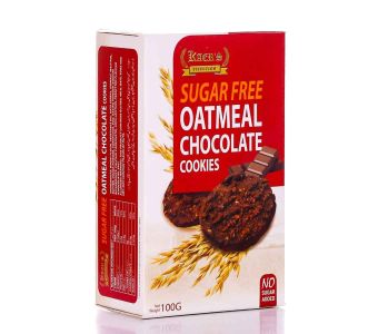 KARES SUGAR FREE OATMEAL CHOCOLATE COOKIES 100GM