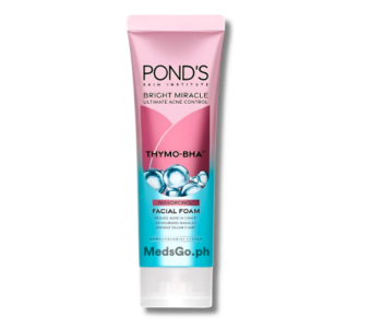pond's bright miracle thymo bha face wash 100g