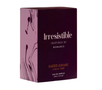 Saeed Ghani Perfume 50ml Irresistible