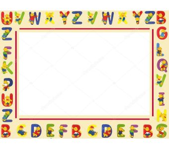 Alphabet Frame