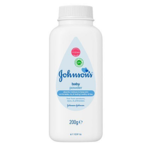 Johnsons Baby Powder 200G White Pak