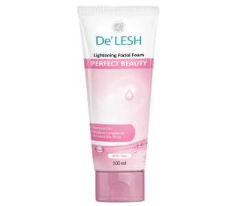 Deilesh lightening facial foam perfect beauty 100ml