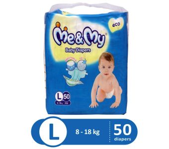 ME & MY - Baby Diapers Large (50 pcs)