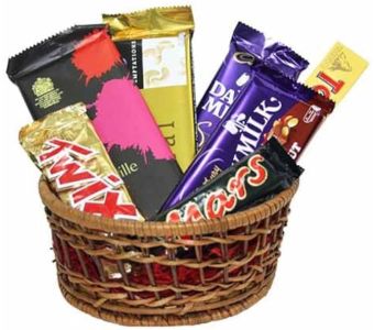 Customized Chocolate Basket