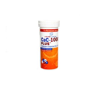 CAC - 1000 Plus Orange - 10 Tablets