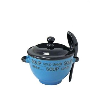 Soup Bowl With Spoon  tr6#22-7