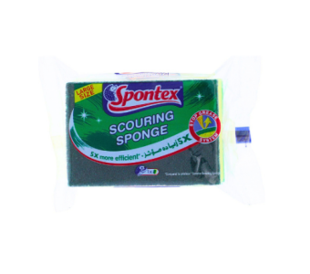 Spontex Scouring Sponge Large 5s