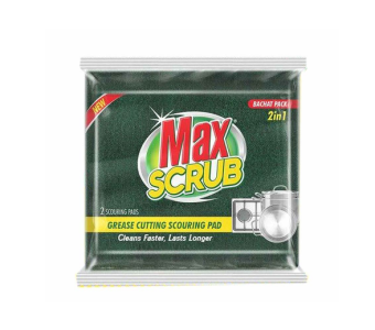 Max Scrub Scouring Pad 2in1 Regular