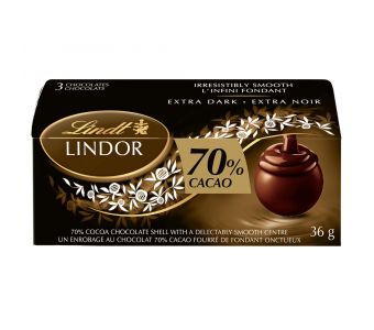 LINDT - LINDOR CHOCOLATE 70% CACAO