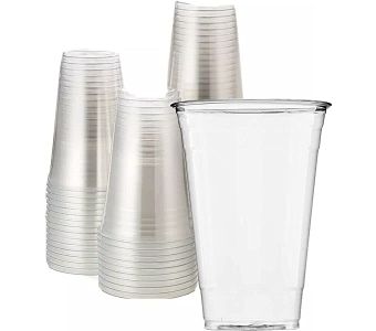 Disposable Plastic Cups 1x24